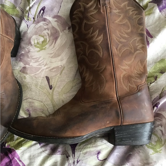 Mens Ariat Cowboy Boots - Picture 4 of 7